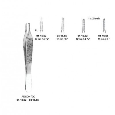  ADSON, Tissue Forceps TC